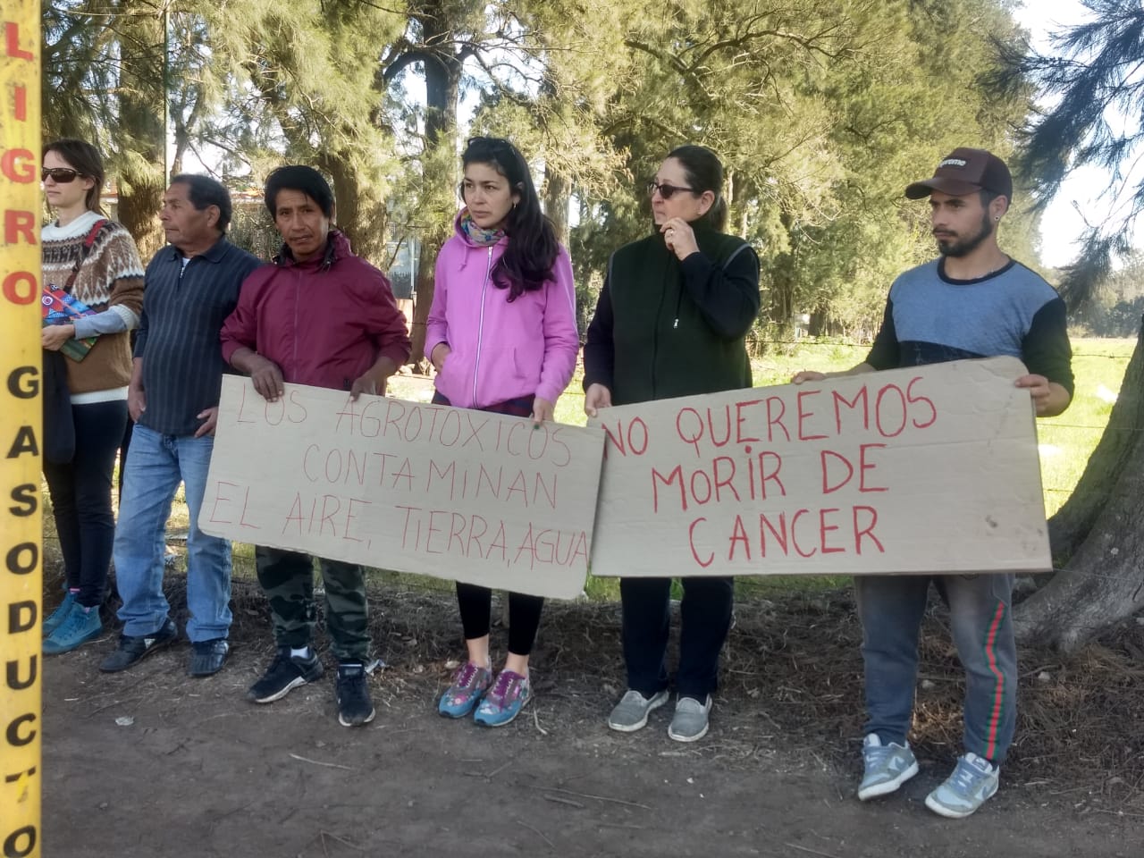 Vecinos piden impedir el uso de agroquímicos en zonas urbanas del distrito
