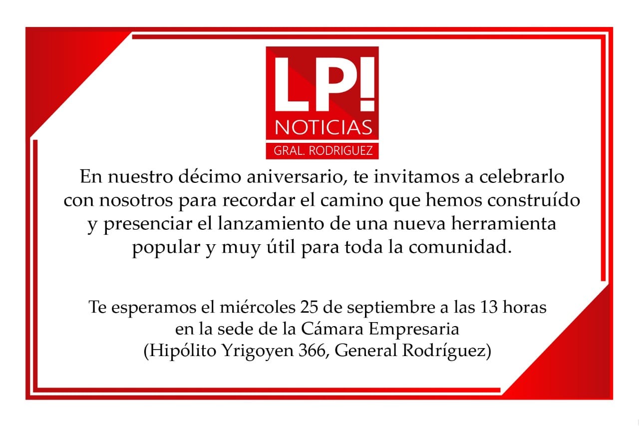 Festejamos nuestro 10° Aniversario y con una sorpresa