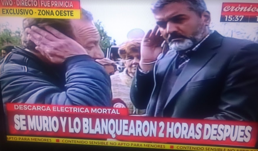 Familiares y vecinos de Sebastian Niclis expresaron enojo en la TV