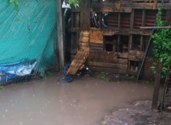 Una familia afectada por el temporal pide ayuda a la comunidad