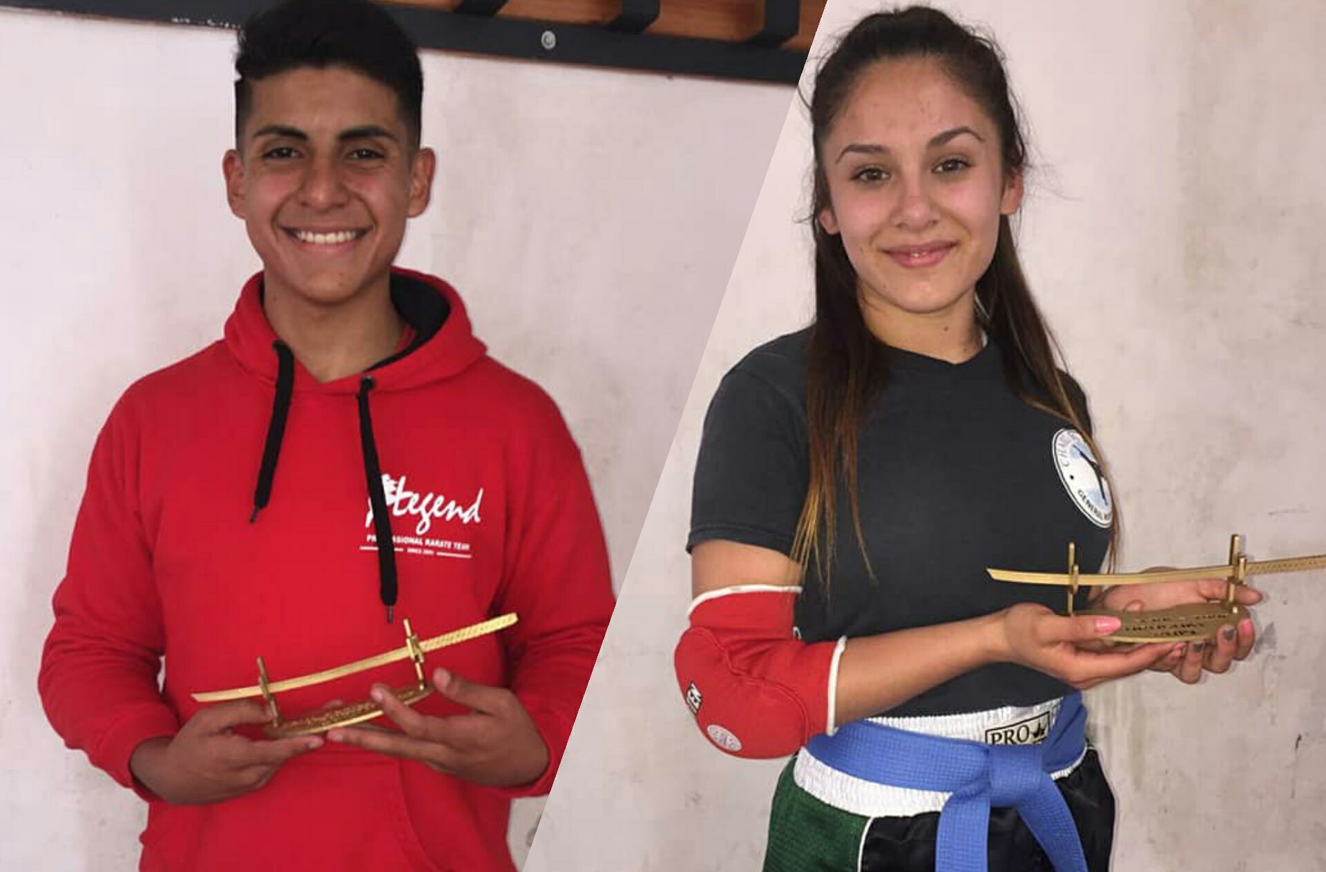 Dos rodriguenses, campeones en un Trial Series de Chaiu Do Kwan