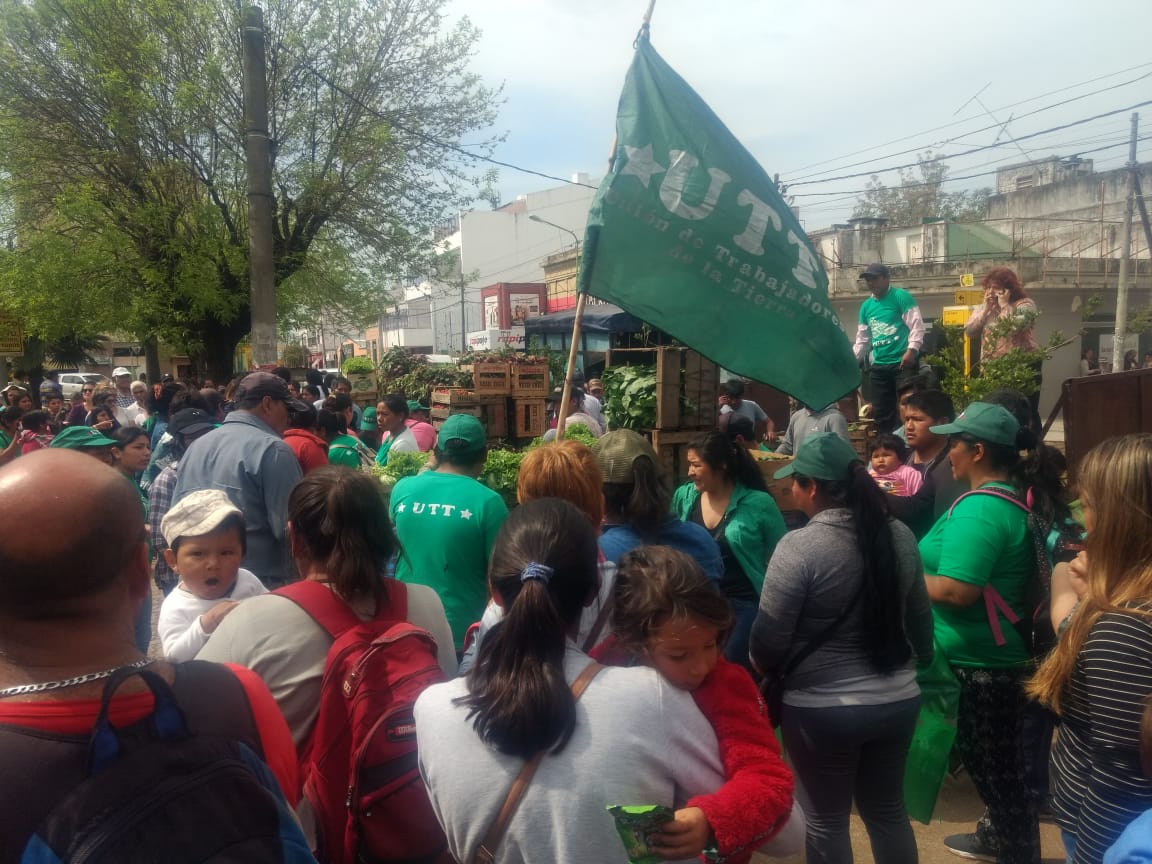 El "Verdurazo" llenó la Plaza Central