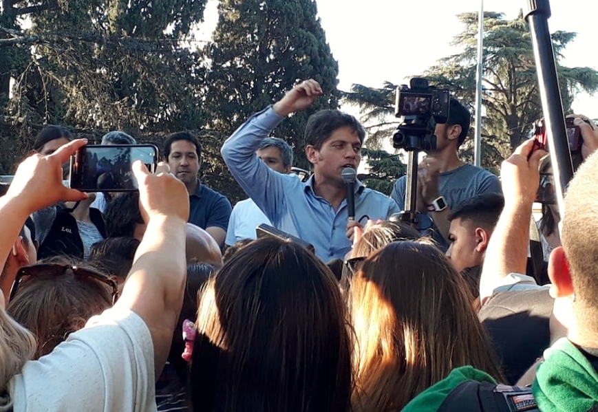Kiciloff en Rodríguez: 
