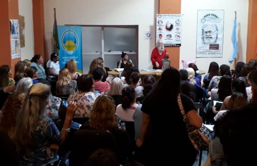 Alfredo Moffat brindó una charla en General Rodríguez