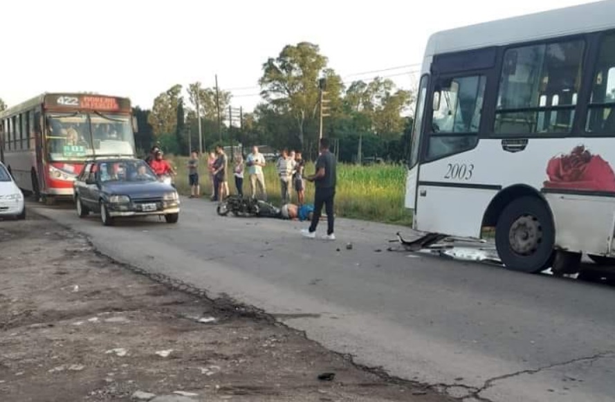 Dos rodriguenses fallecieron en un accidente sobre la Ruta 7