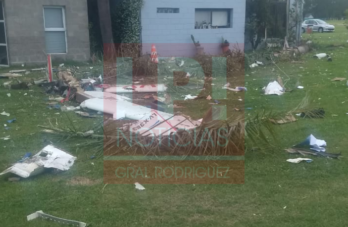 Otro accidente en el aeroclub: Un muerto tras caer sobre un hangar