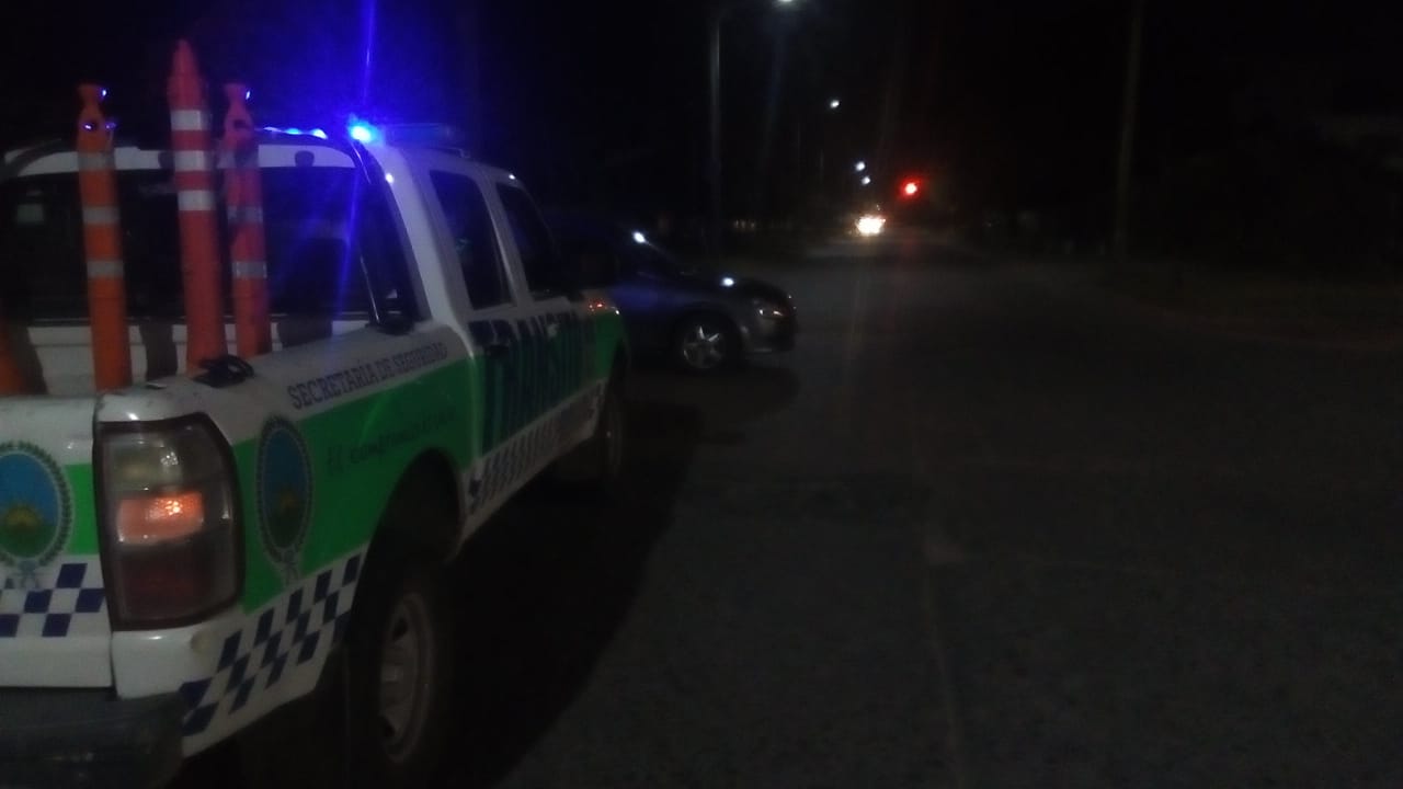 Un ciclista debió ser hospitalizado luego de ser colisionado por un auto