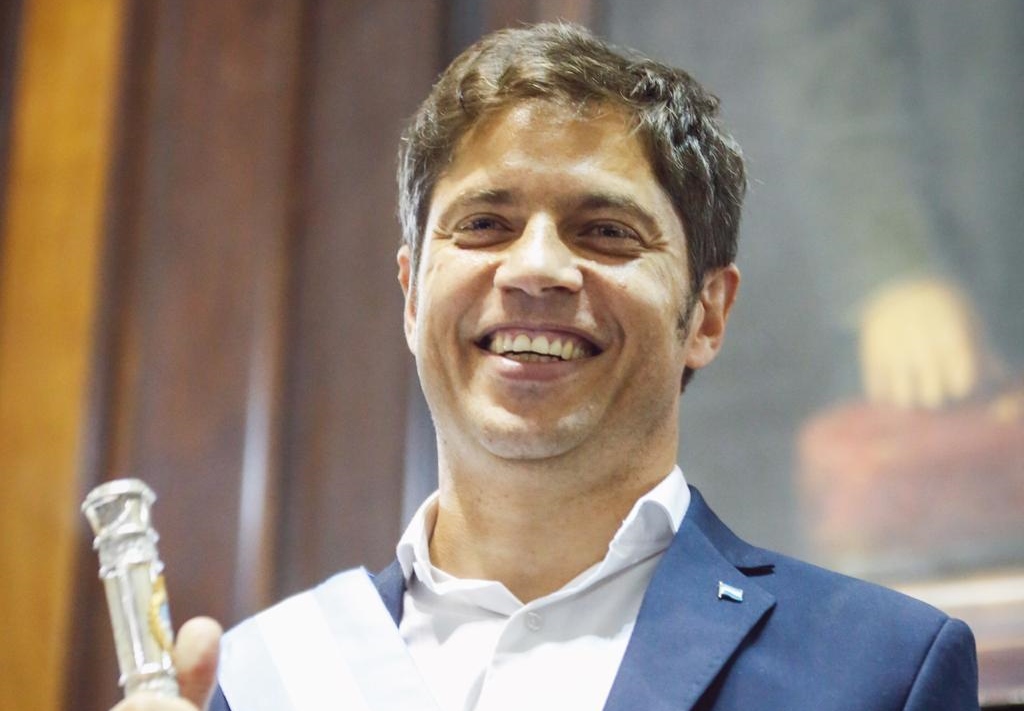 Kicillof eligió General Rodríguez para su primera visita como gobernador