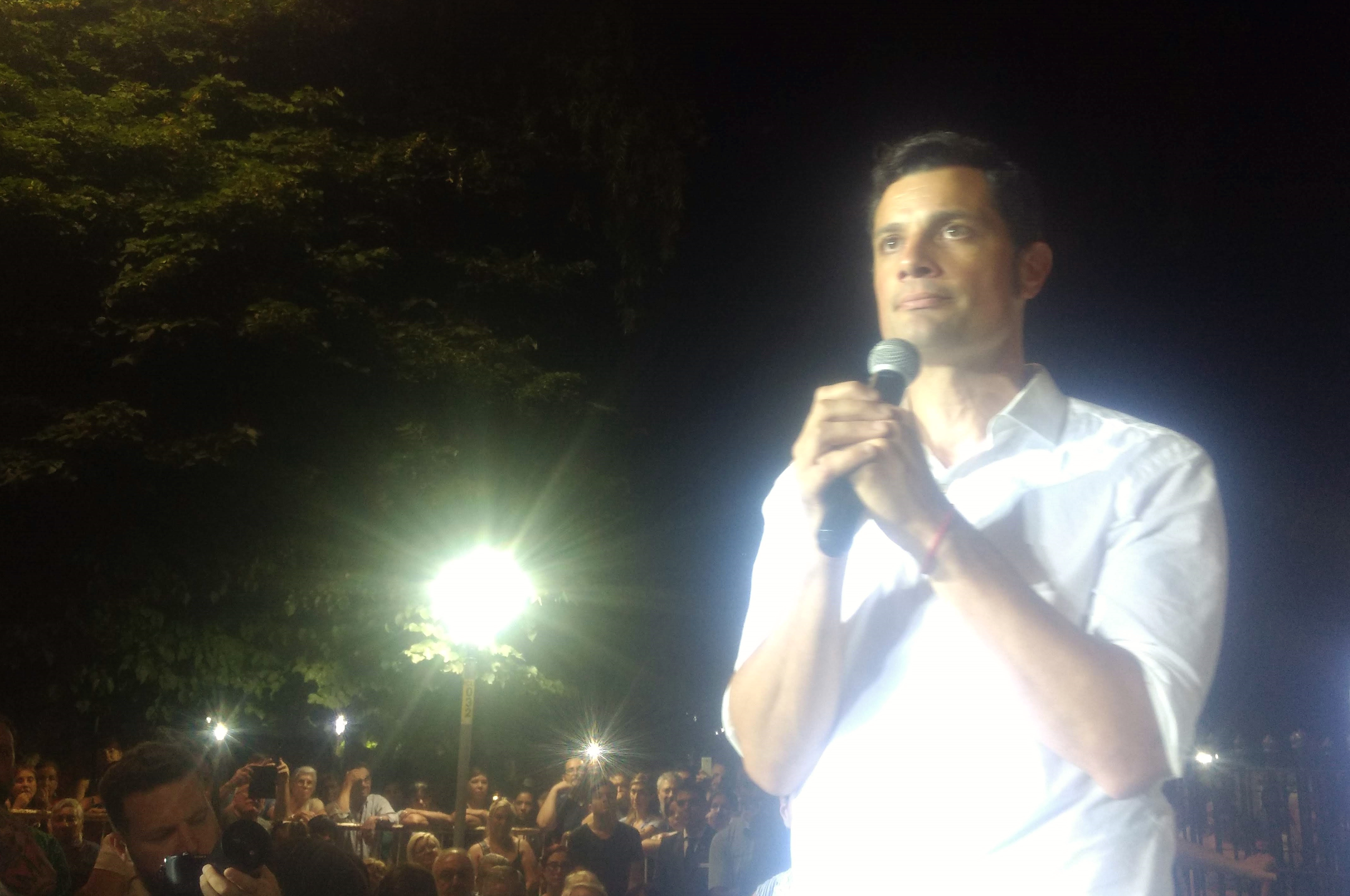 Mauro García y su primer discurso como intendente: "No me vine a abrazar a un sillón"
