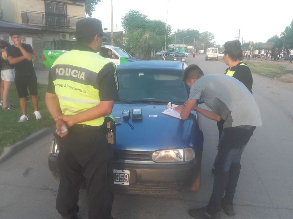 Controles vehiculares terminaron con varias infracciones por alcoholemia