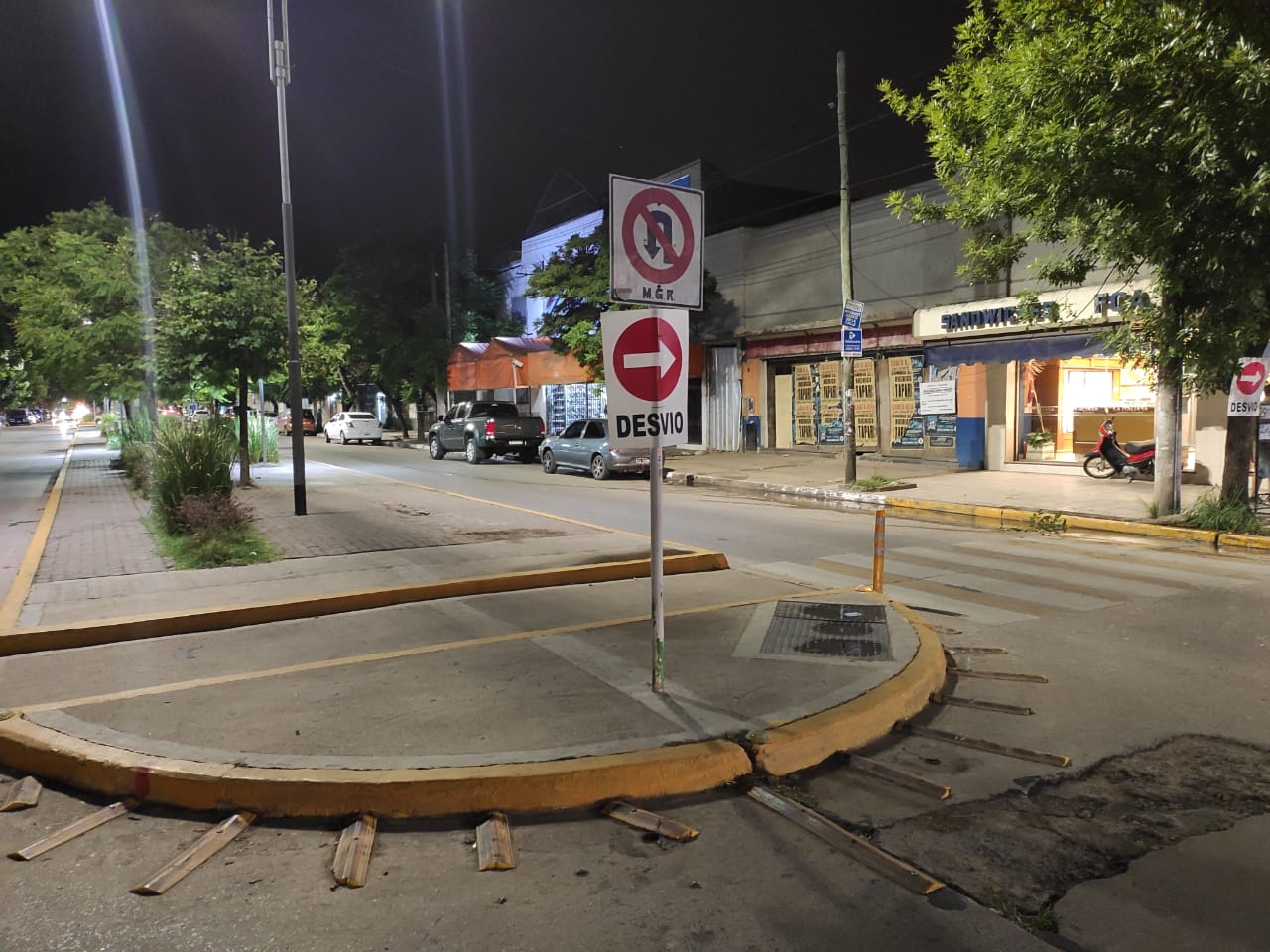 Por obras hidráulicas, se cerrará el tránsito de una mano de la Av. San Martín