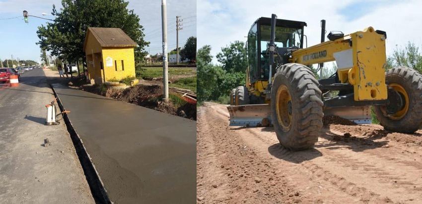 Se informaron trabajos en el barrio Vista Linda y la construcción de dársenas en la Ruta 7