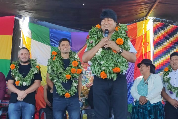 Evo Morales: "En Bolivia las nuevas generaciones se están dando cuenta cómo se vive en la dictadura"