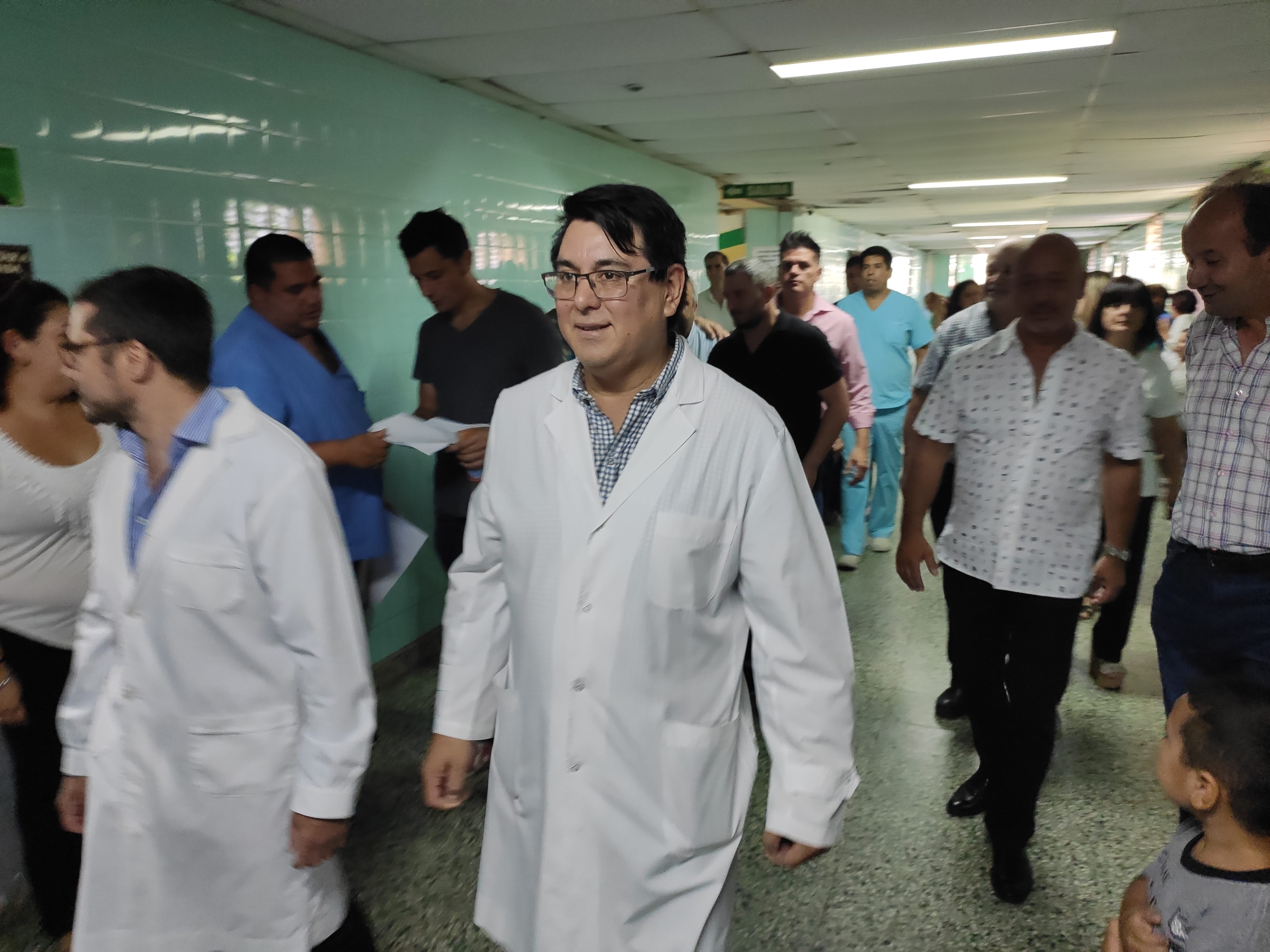 Carlos Varela: "La gestión anterior se preocupó por la guardia pero del resto del Hospital, nada"