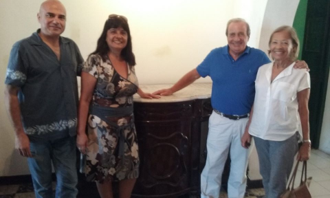 Descendientes directos de Don Bernardo de Irigoyen acercaron donaciones históricas al museo que lleva su nombre