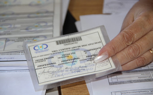 Reinició sus actividades la oficina para tramitar el Certificado Unico de Discapacidad