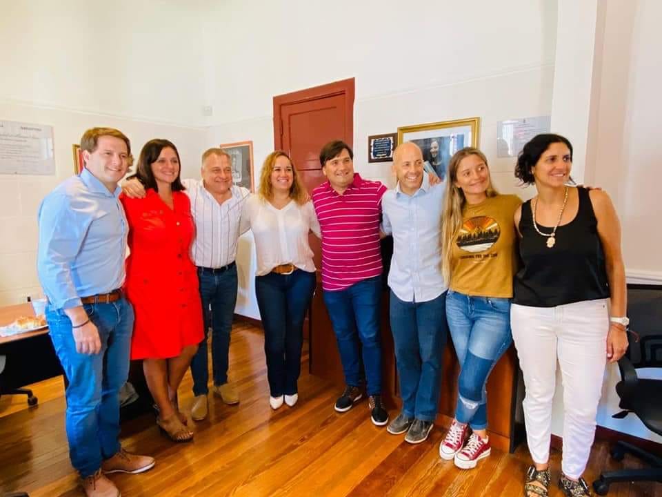 Alex Campbell visitó Rodríguez en apoyo a Kubar como conductor de Juntos por el Cambio tras la fragmentación