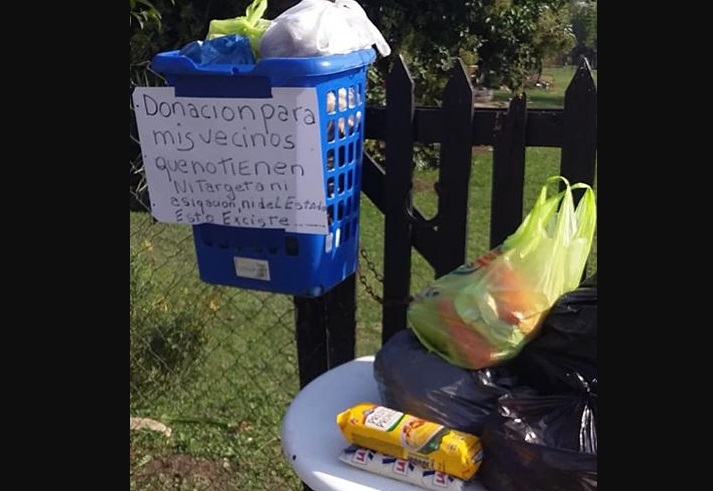 El "Lado B" de la cuarentena: familias con hambre y una iniciativa solidaria vecinal en Parque Joly