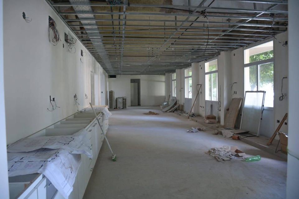 Se reiniciaron las obras para finalizar un pabellón del Hospital Vicente López y Planes