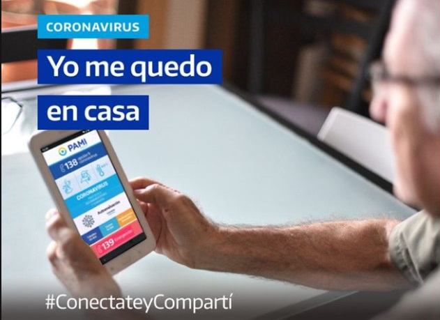 Cuarentena: la app de PAMI permite realizar trámites desde casa