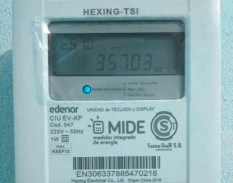 Medidores prepagos: ENRE instruyó a Edenora que habilite energía a usuarios que no puedan pagar