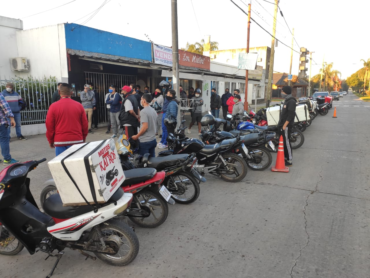 Repartidores locales reclamaron a la Comisaría 1ª por muchos intentos de robo