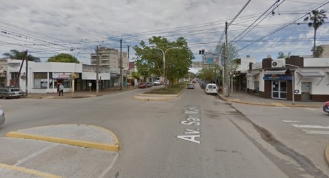 Por obras, se encuentra cerrado un tramo de la Avenida San Martín