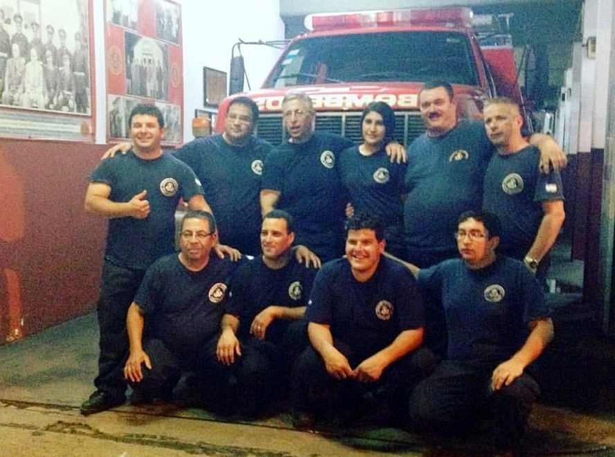 Dos bomberos rodriguenses cumplieron 50 años de servicio ininterrumpido