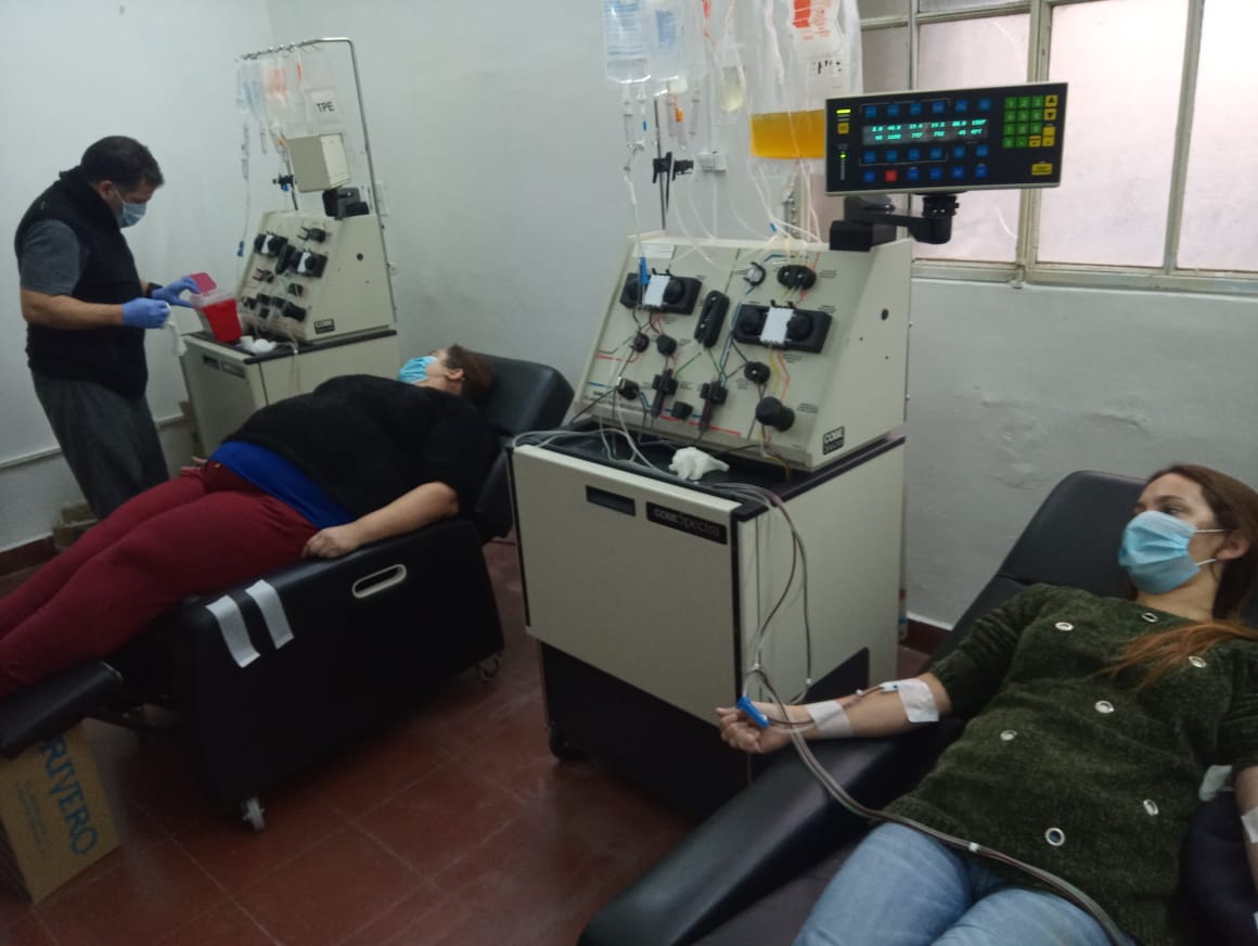 El Hospital Vicente López, uno de los centros autorizados para extracción de plasma Covid-19