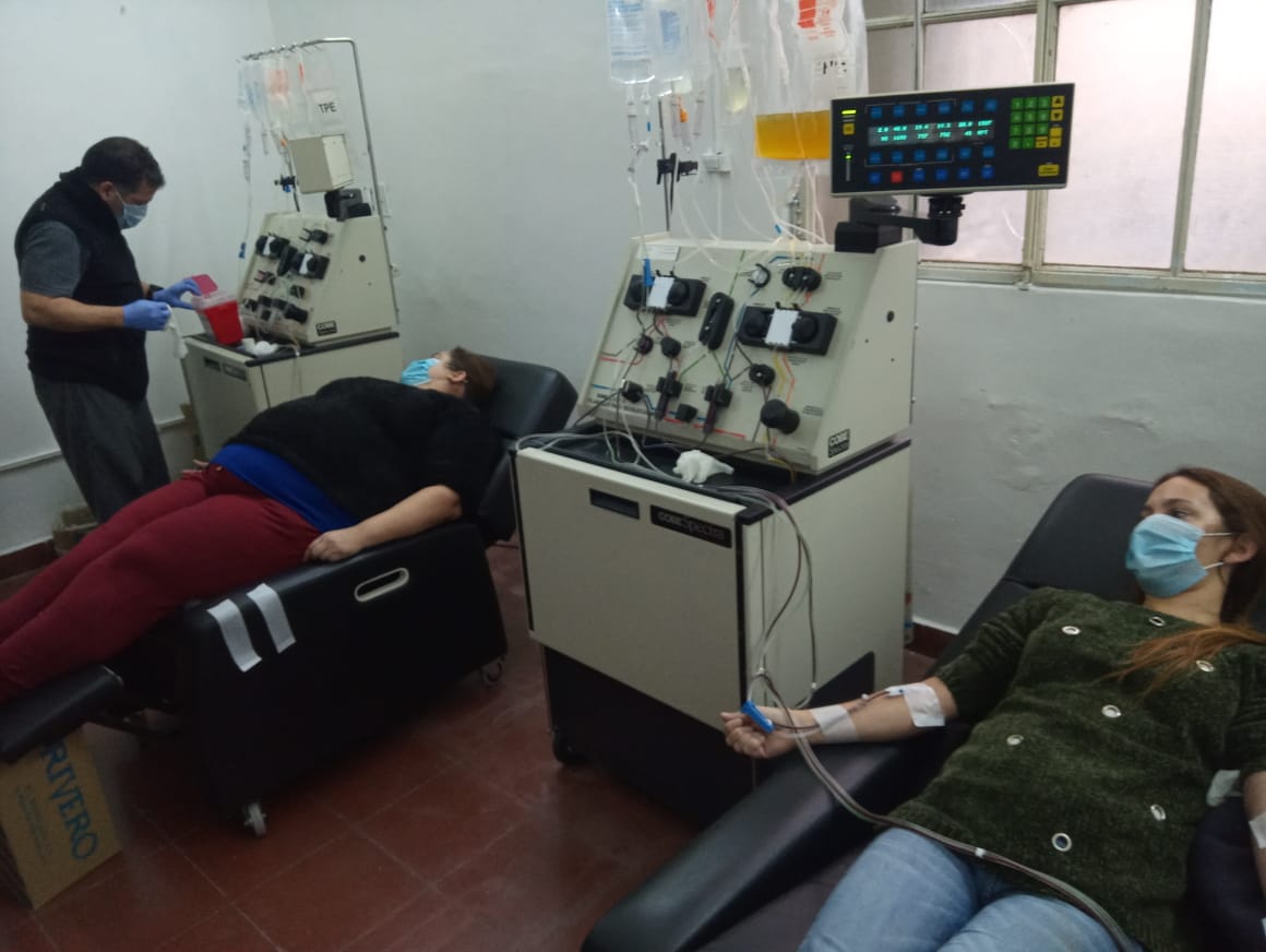 El Hospital Vicente López, uno de los centros autorizados para extracción de plasma Covid-19