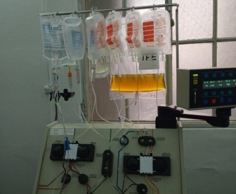 Con su área ampliada, el Centro de Hemoterapia local superó las mil unidades donadas de plasma Covid-19