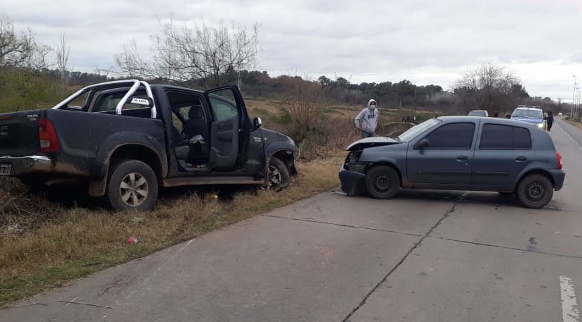 Seguiría grave la mujer que sufrió severas lesiones en el choque múltiple de Ruta 24