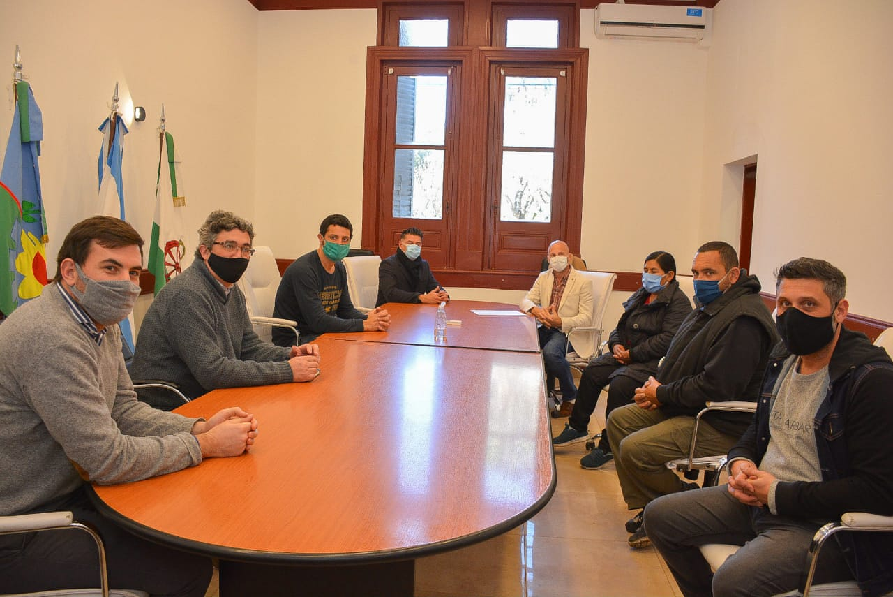 El ministro provincial de Desarrollo Agrario visitó General Rodríguez