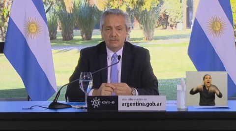 Alberto Fernández anunció la extensión de la cuarentena, más estricta en el AMBA