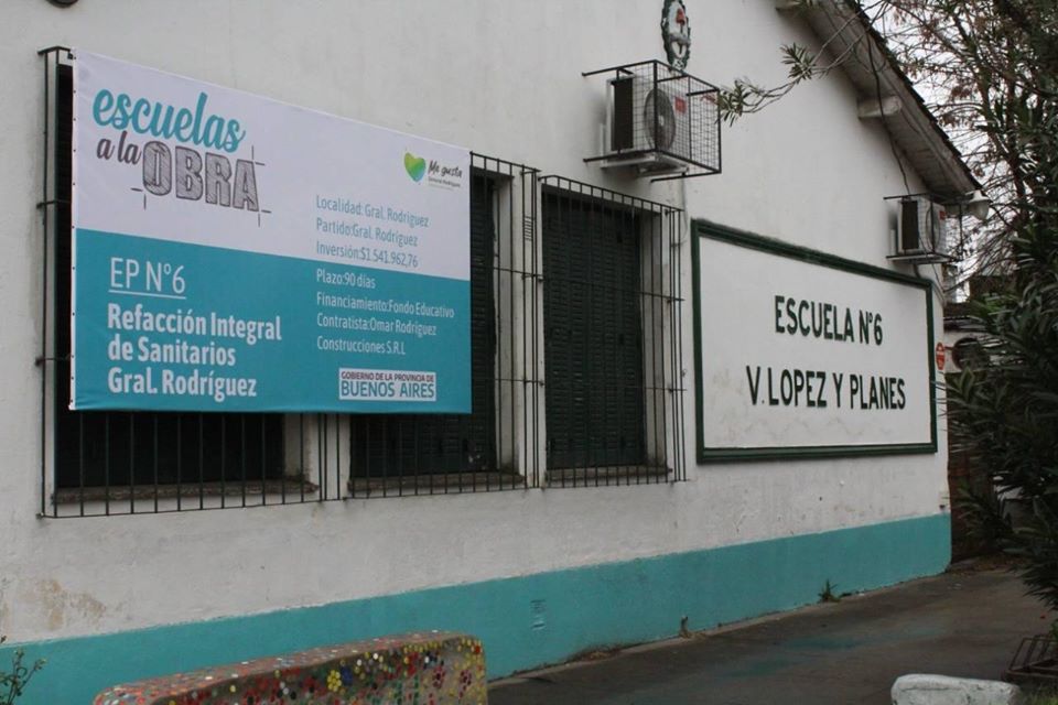 Empezaron los trabajos del plan provincial de infraestructura "Escuelas a la Obra"