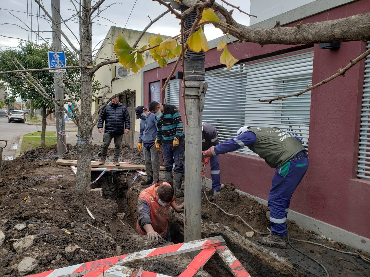 ABSA trabajó sobre una avería en el casco urbano, aunque persisten los reclamos en los barrios