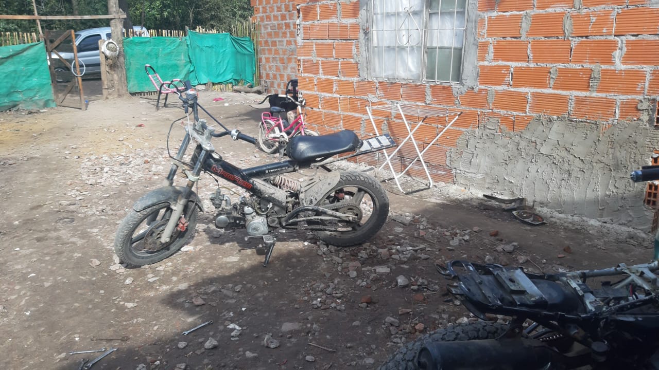 MOTO RECUPERADA VECINO APUÑALADO 1