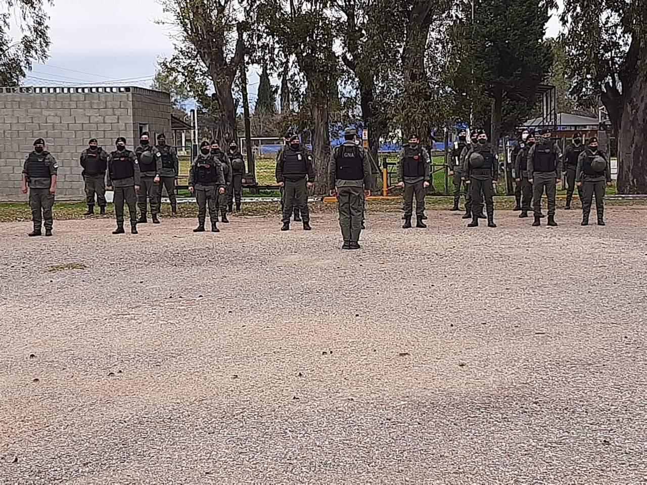 Cu&aacute;ntos son los efectivos de Gendarmer&iacute;a que llegaron a Rodr&iacute;guez