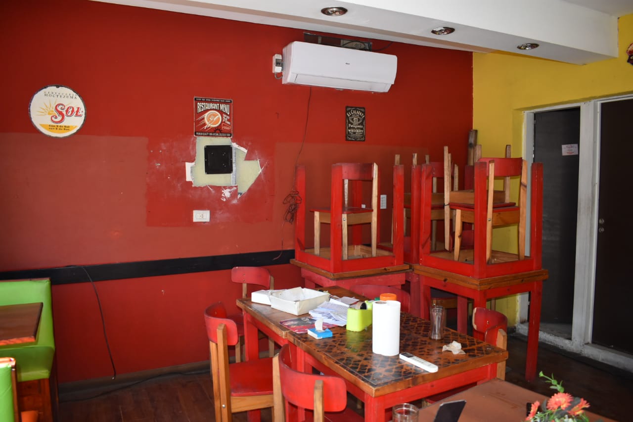 Desvalijaron una pizzería céntrica durante la madrugada