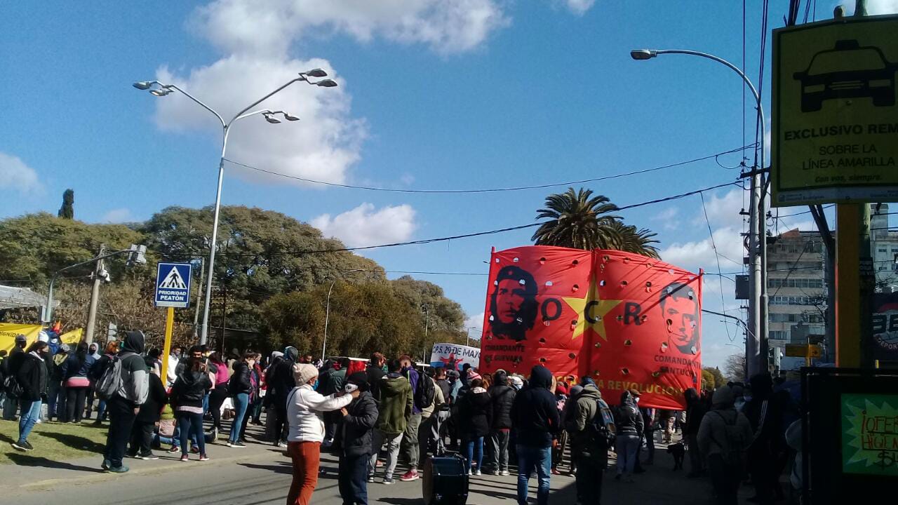 Organizaciones sociales cortan Ruta 7: reclaman asistencia del Municipio en diversas cuestiones
