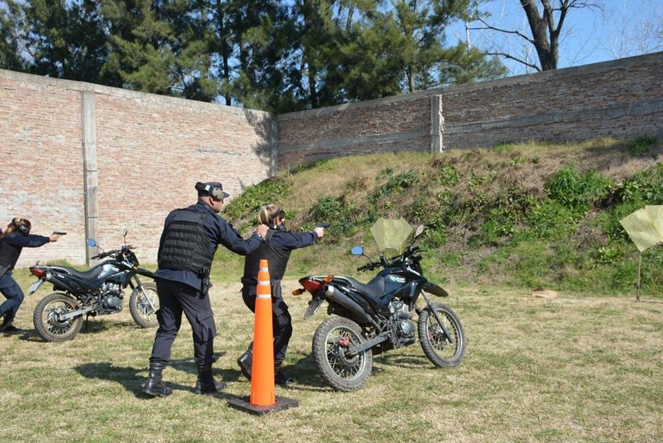 Jornadas de entrenamiento para los policías del nuevo Grupo de Prevención Motorizada