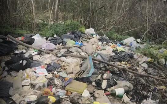 Vecinos reclaman por basural a la vera de la Ruta 24