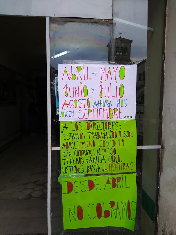 CONFLICTO HOSPITAL BECADOS SALARIOS 1