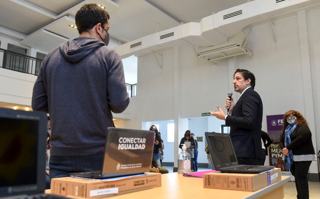 Mauro García le mencionó el proyecto de la “Universidad Nacional de General Rodríguez” al ministro Trotta