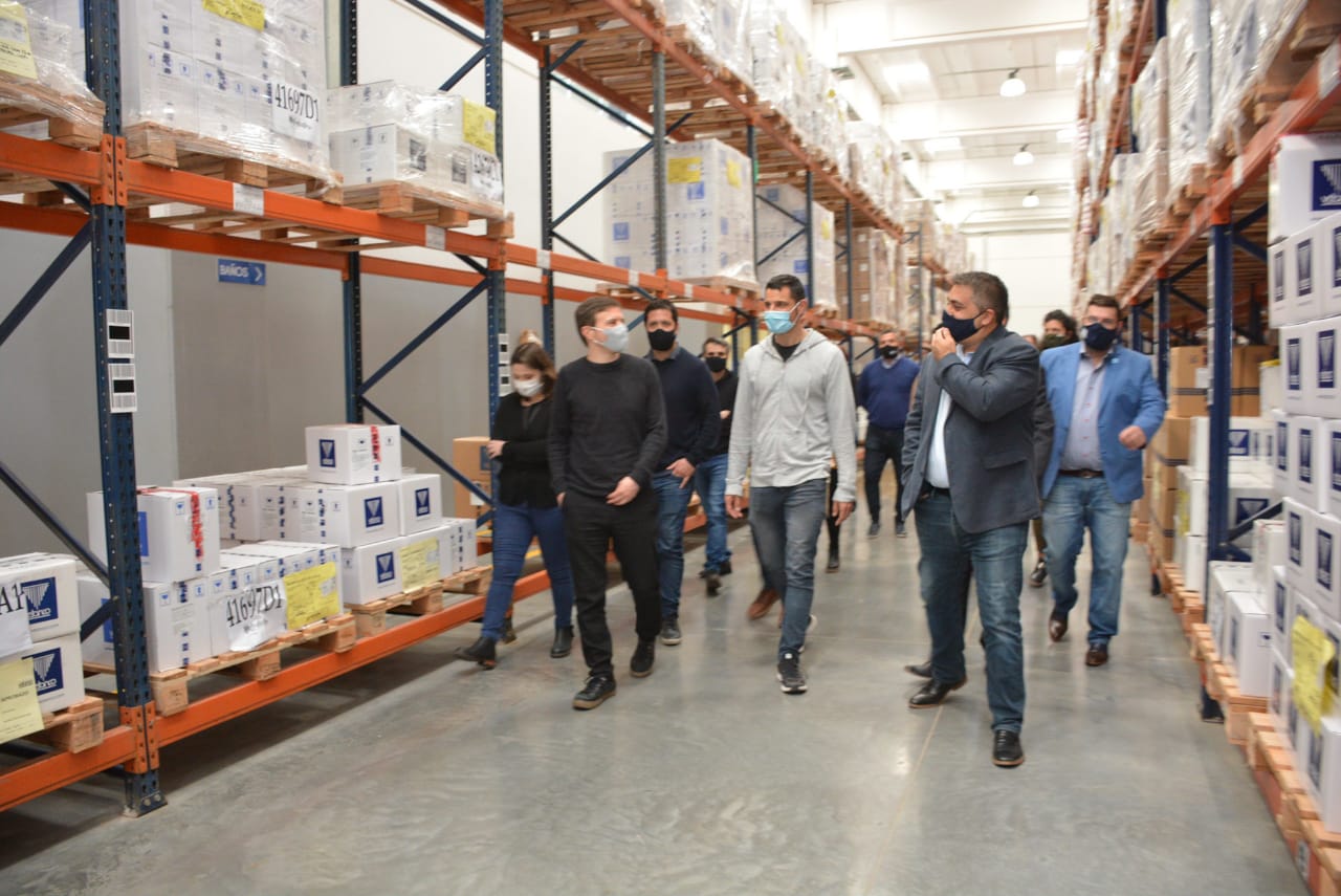 El ministro de Producción bonaerense recorrió empresas radicadas en Gral. Rodríguez