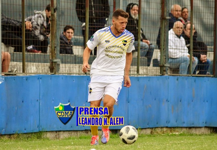 Futbolista rodriguense surgido de Alem dio el salto a un club de la Primera División