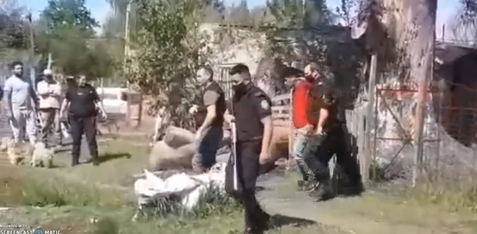 DELINCUENTE CAPTURADO LOS NARANJOS