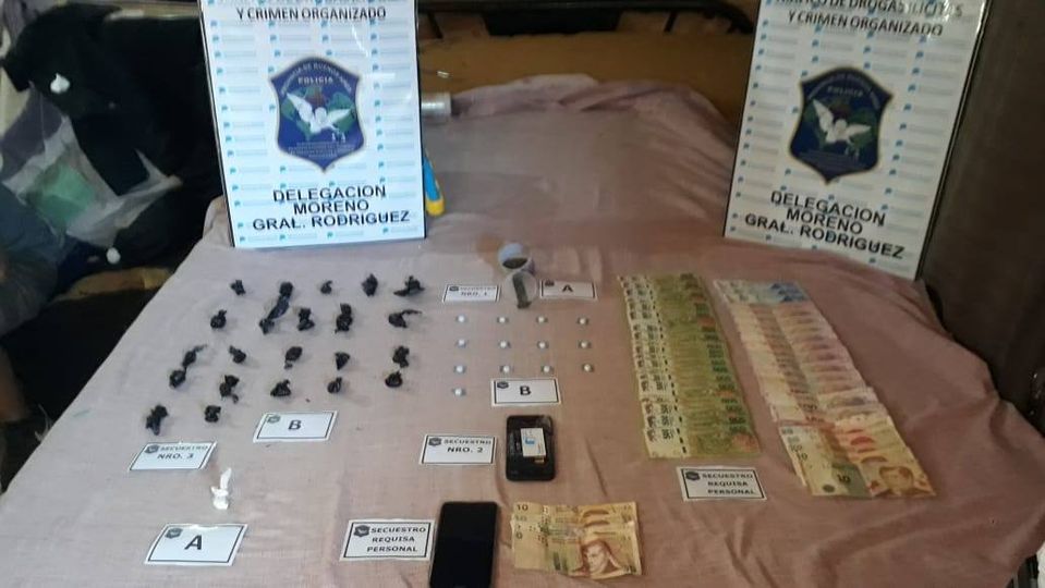 Operativo antidroga en Villa Arrarás terminó con secuestro de sustancias y un aprehendido