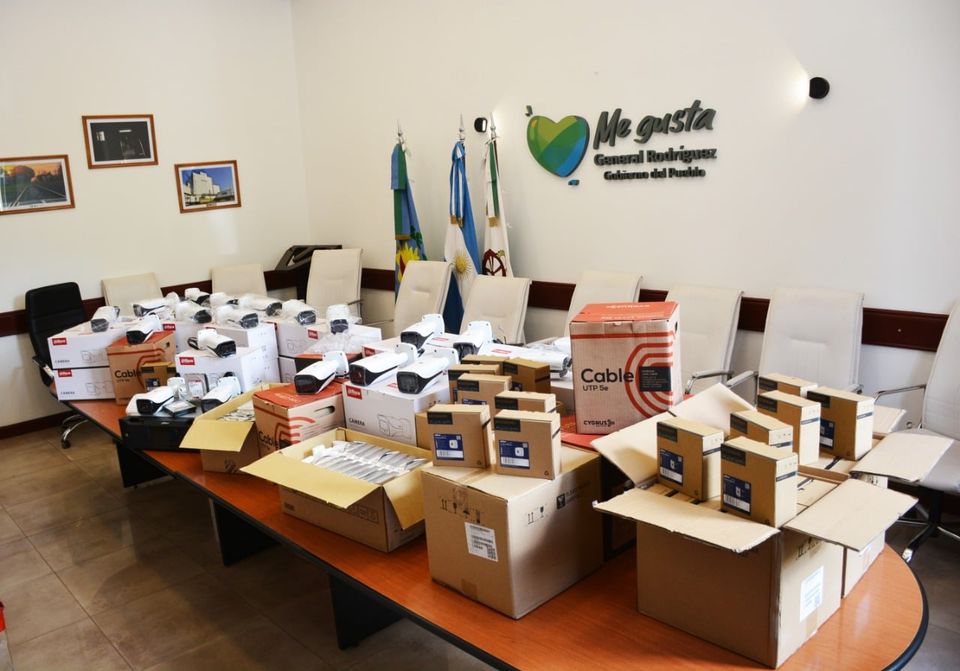 Anunciaron la incorporaci&oacute;n de nuevas c&aacute;maras de seguridad para el Municipio