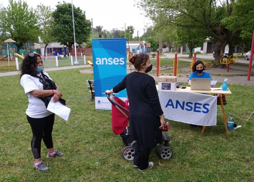 ANSES realiza esta mañana un operativo de atención en barrio Güemes